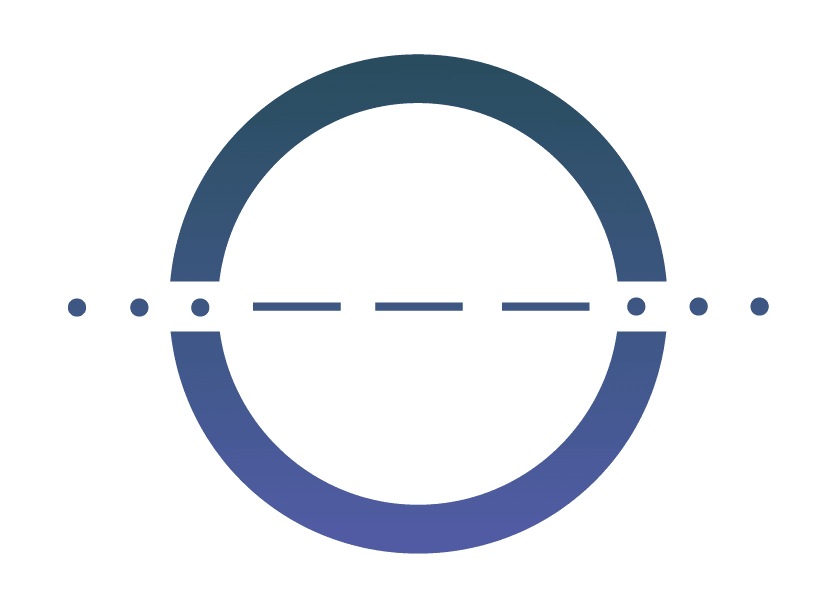 Logo service accompagnement Orizons - Monochrome