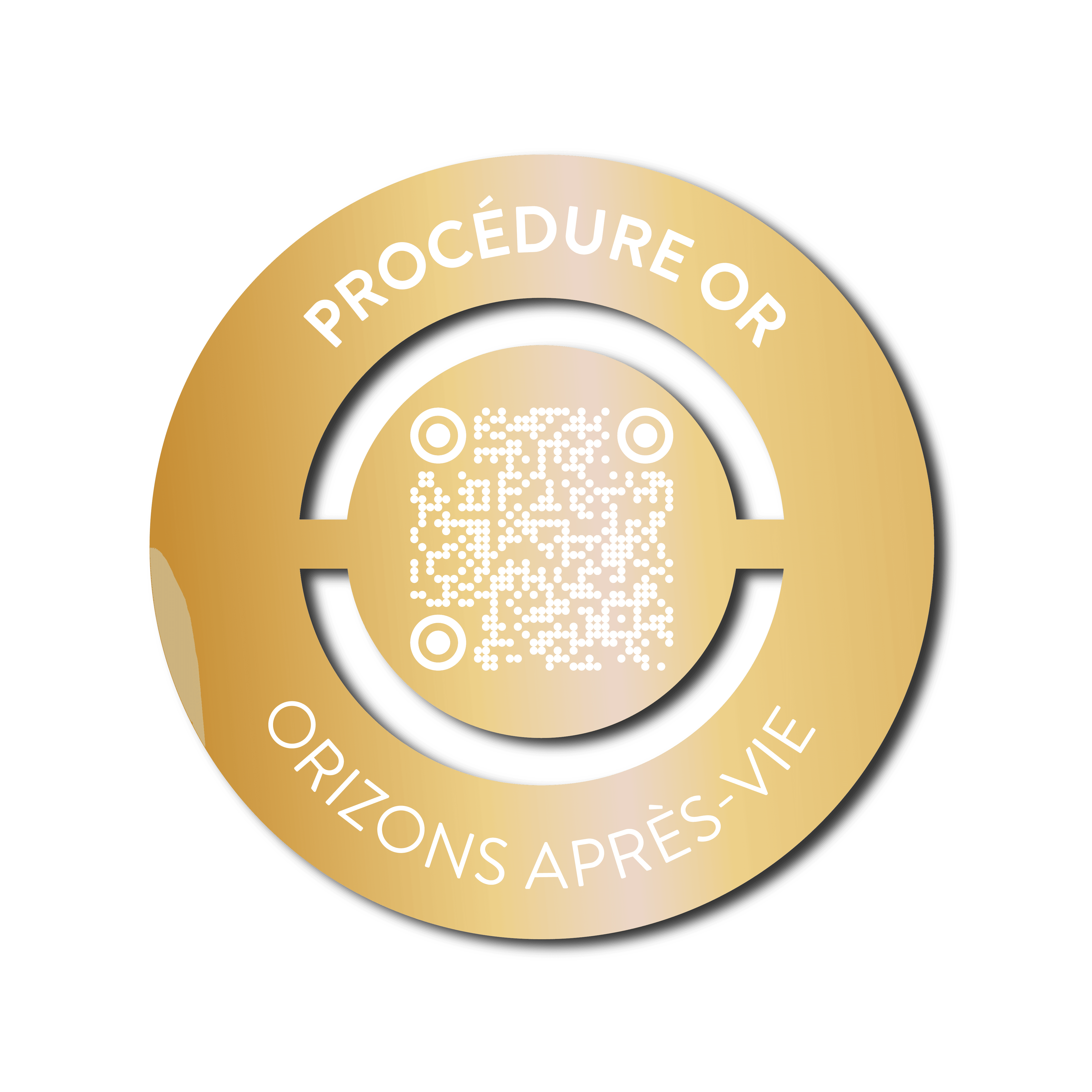 Label Or - Niveau de qualité entretien funéraire Orizons