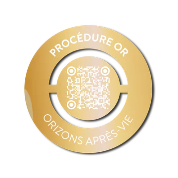 Label Or - Niveau de qualité entretien funéraire Orizons