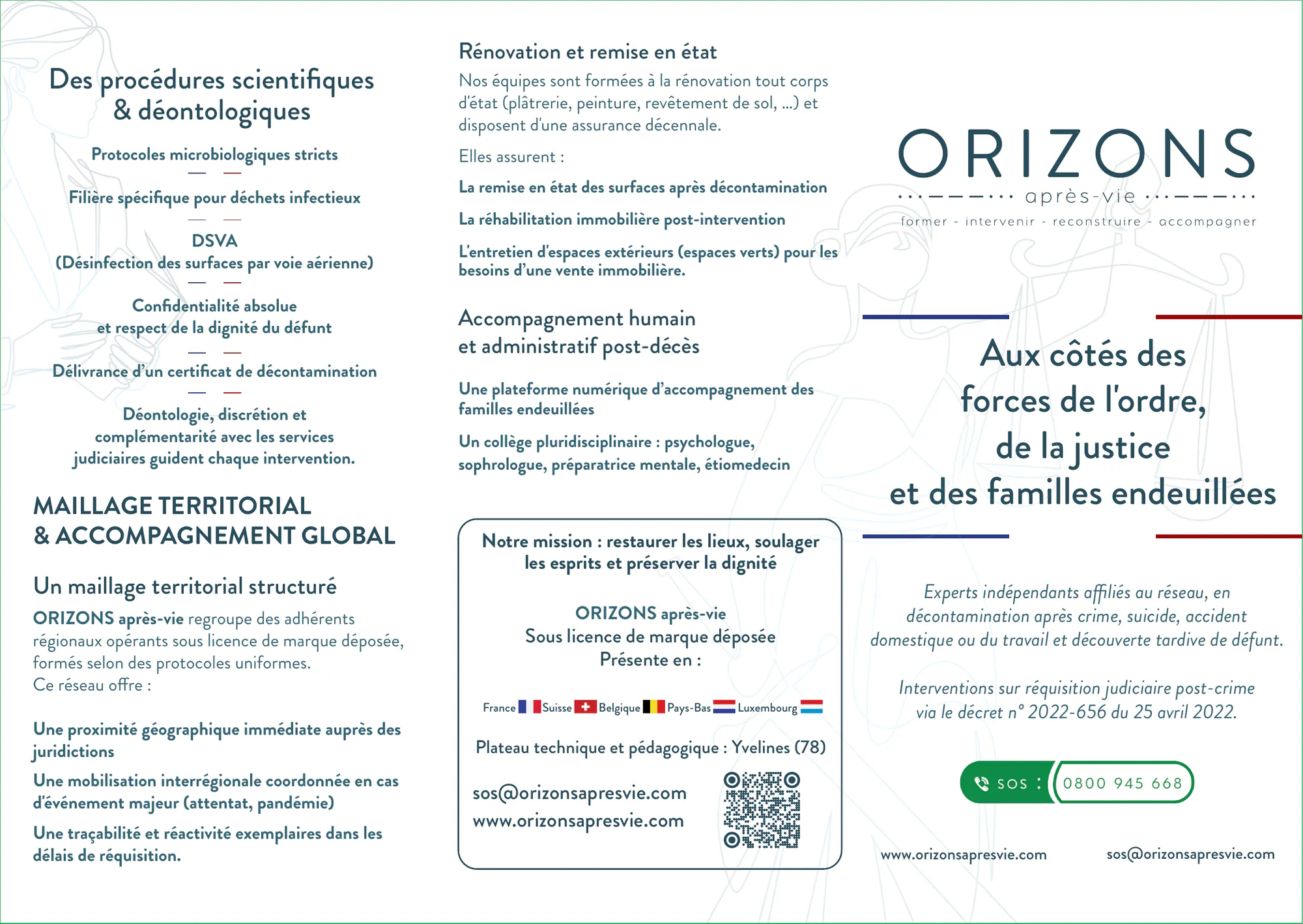 Plaquette ORIZONS intervention page 1
